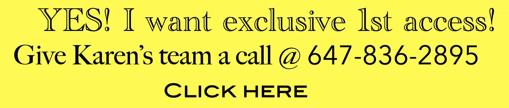 off market listings in Toronto